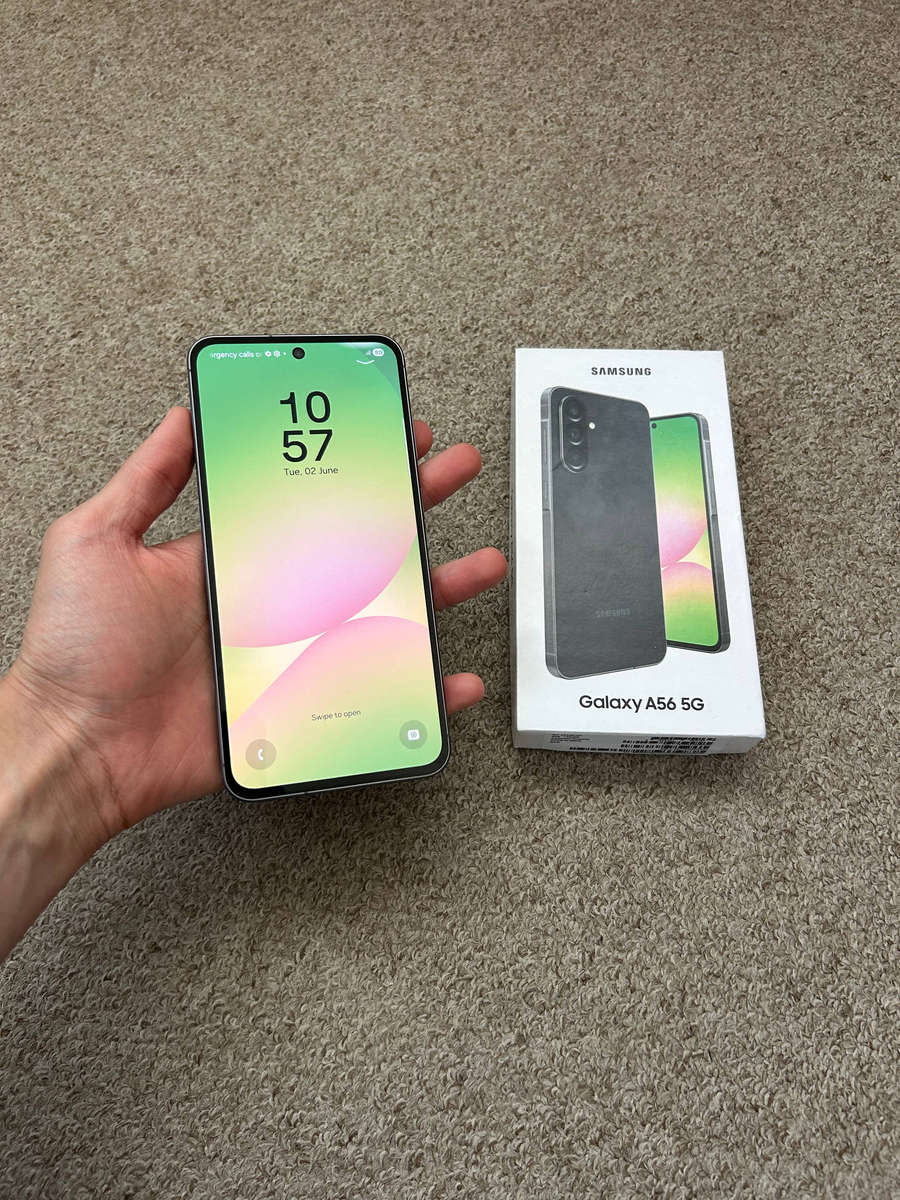 Samsung A56 5G 256gb 8gb ram Dual Sim excellent condition with box and cover