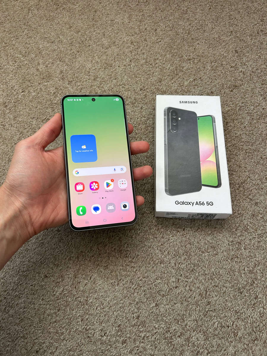 Samsung A56 5G 256gb 8gb ram Dual Sim excellent condition with box and cover