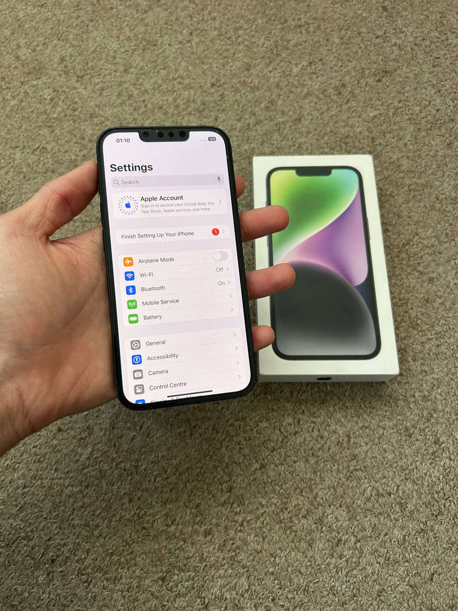 iPhone 14 256gb 6gb ram dual sim with box