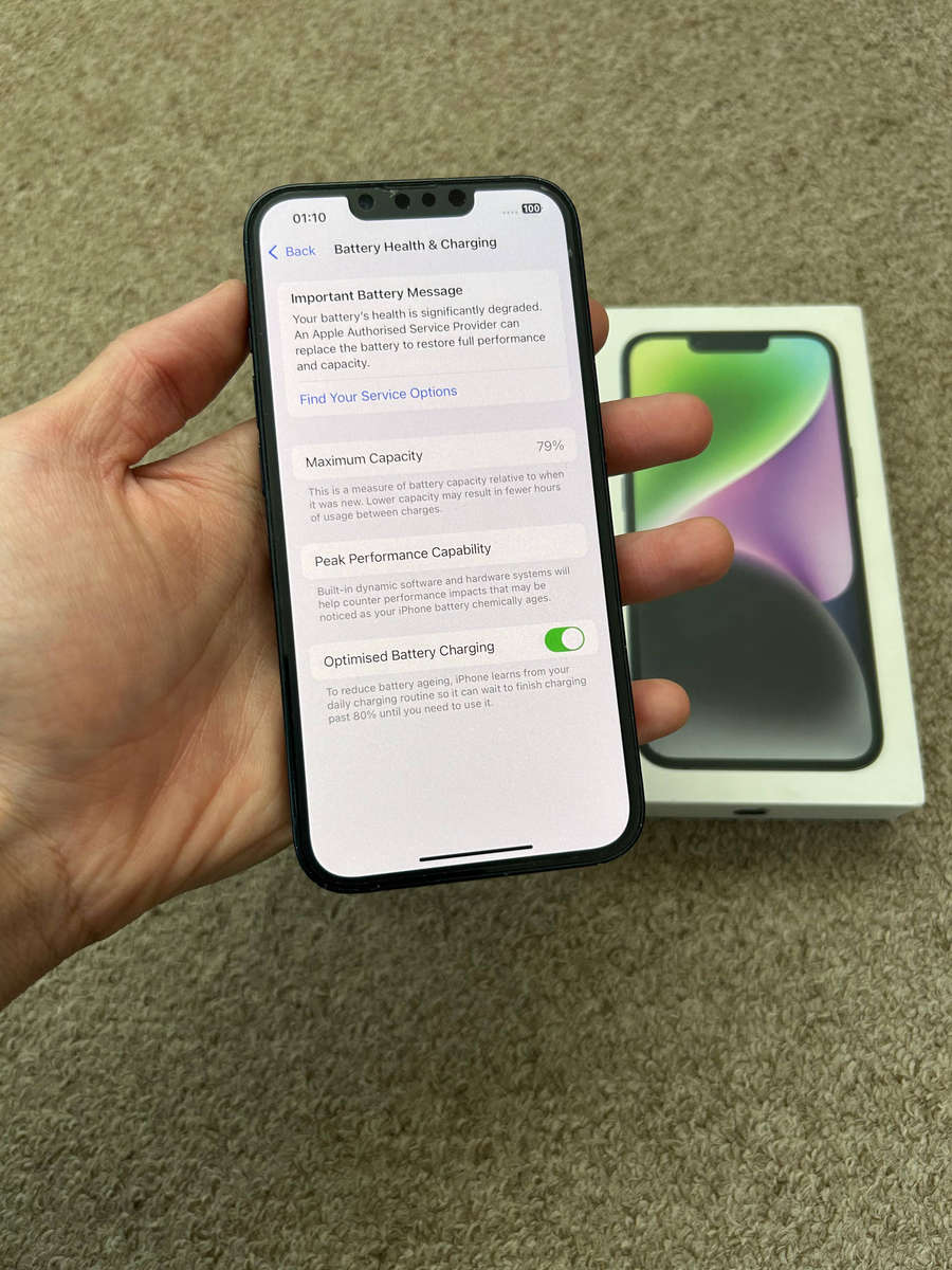 iPhone 14 256gb 6gb ram dual sim with box