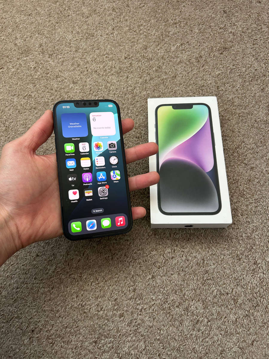 iPhone 14 256gb 6gb ram dual sim with box