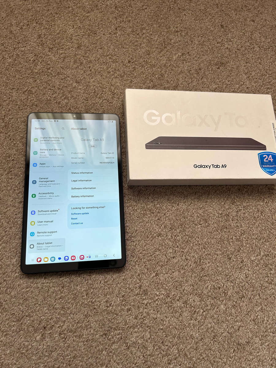 Samsung Galaxy Tab A9 (X110) 8.7" 64GB Wi-Fi Only Tablet with box