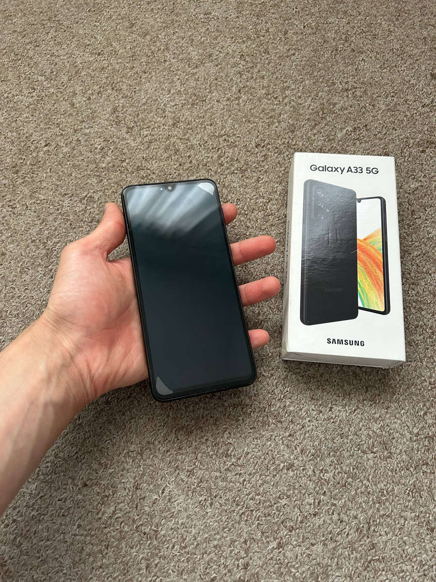 Samsung A33 5G 128gb Dual sim 6gb ram with box