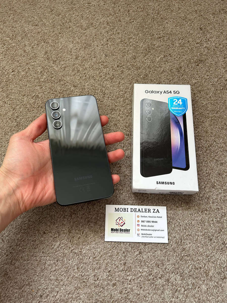 Samsung A54 5G 256gb 8gb ram Dual Sim good condition with box