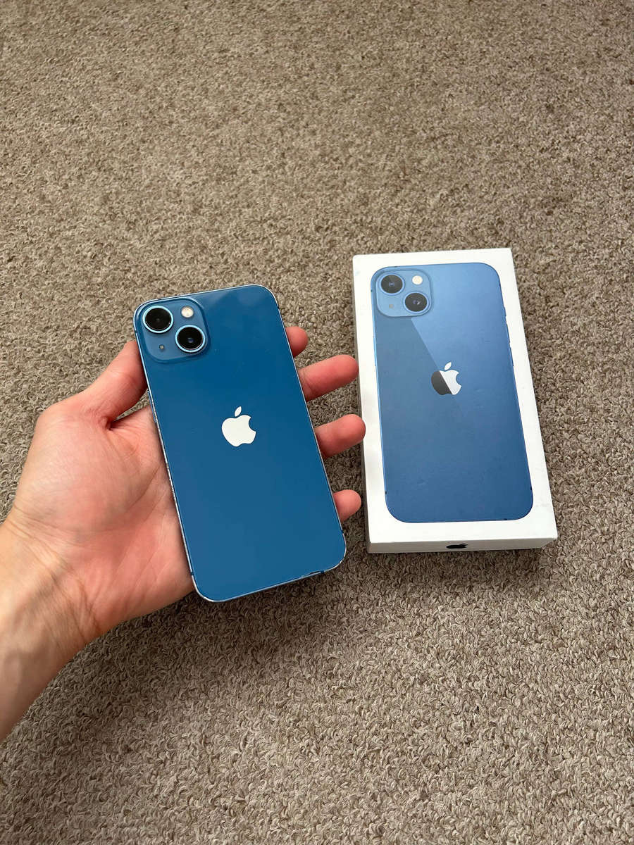 iPhone 13 128gb Dual sim with box and cover