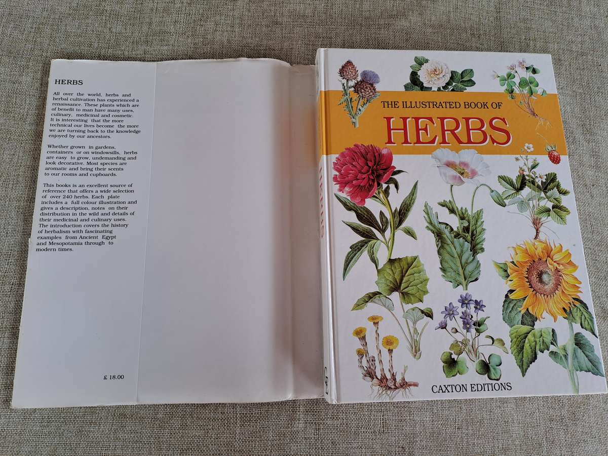 The Illustrated Book of Herbs - Jan Volak & Jiri Stodola. Illustrated by Frantisek Severa