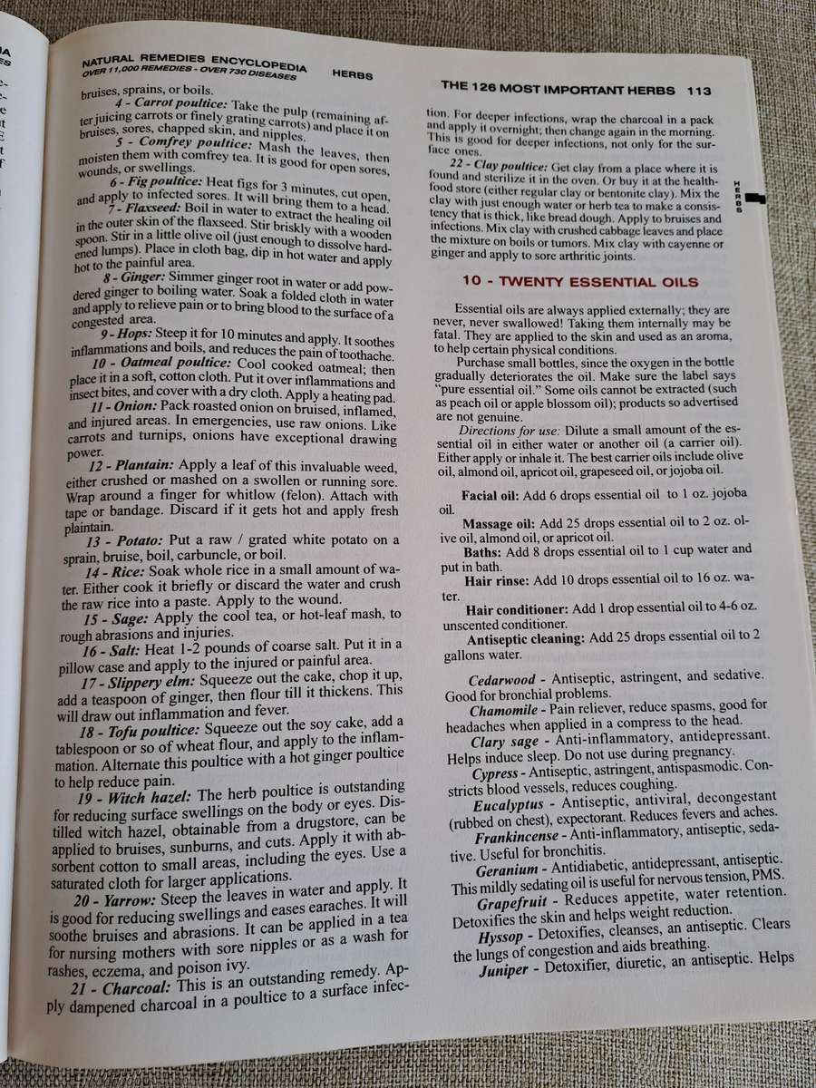 Natural Remedies Encyclopedia 4th Edition