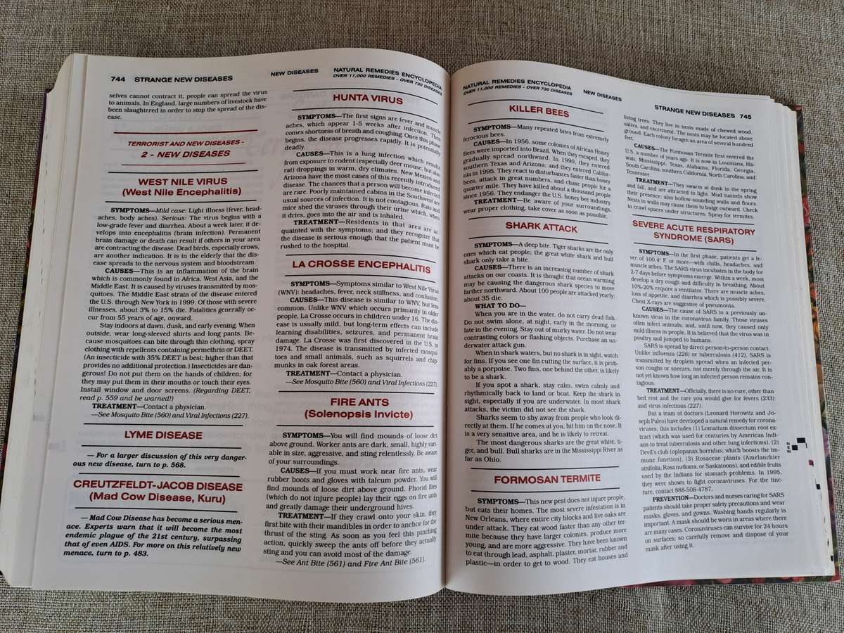 Natural Remedies Encyclopedia 4th Edition