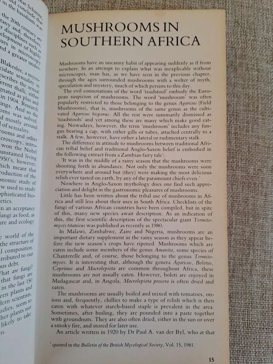 A Field Guide to the Mushrooms of South Africa  2nd Edition