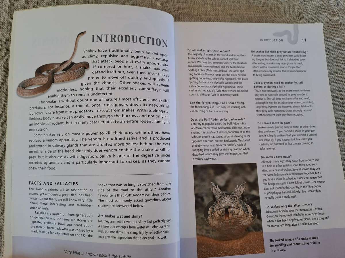 A Complete Guide to the Snakes of Southern Africa 2nd Edition - Johan Marais