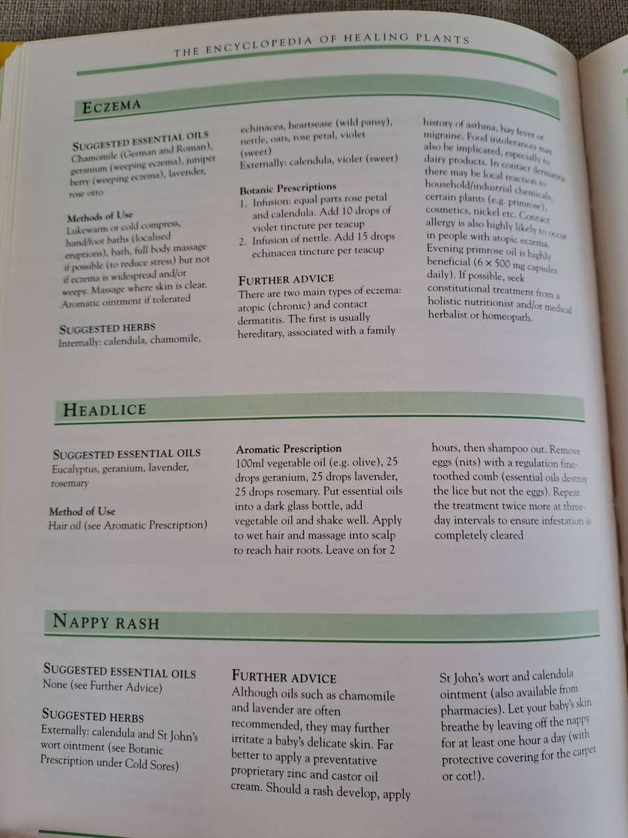 The Encyclopedia of Healing Plants  A guide to Aromatherapy, Flower Essences & Herbal Remedies