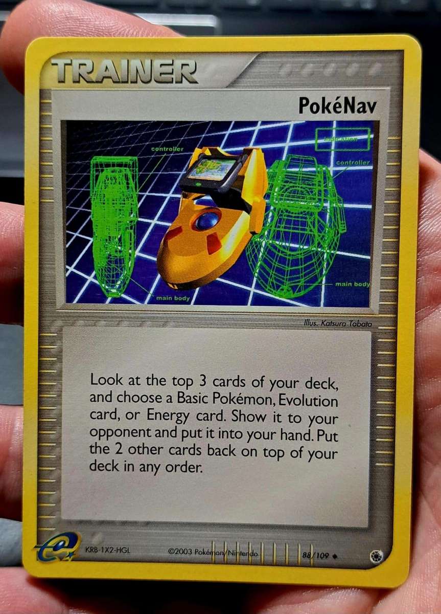 Pokemon Trading Cards -  Pokenav - 88/109 - Uncommon Ex Ruby & Sapphire Singles - NM