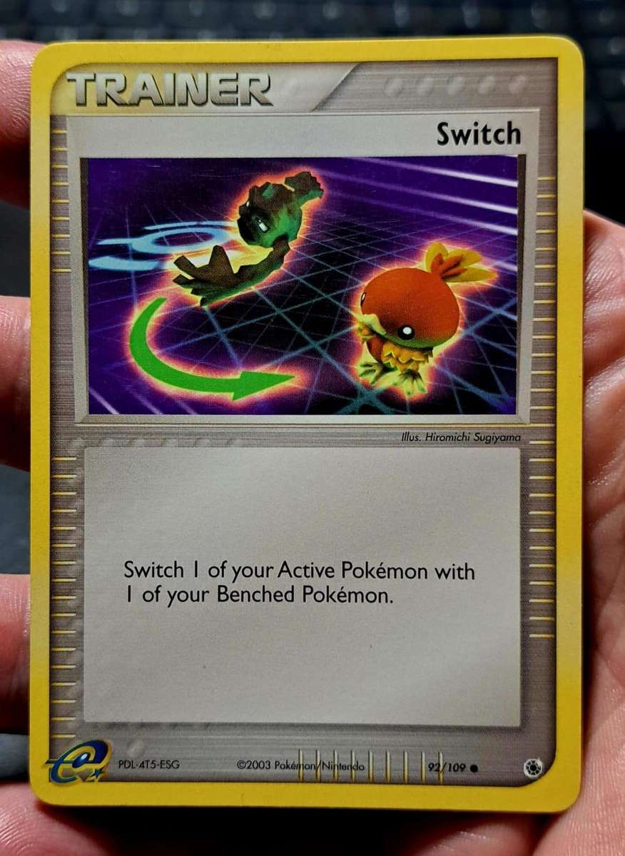 Pokemon Trading Cards - Switch - 92/109 - Common Ex Ruby & Sapphire Singles - NM