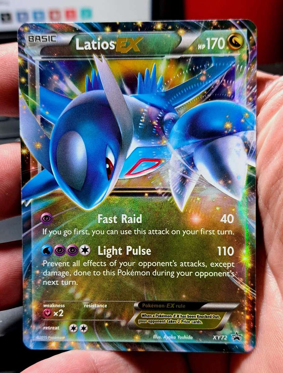 Pokemon Trading Cards - Latios EX - XY72 - Ultra Rare Promo Pokemon XY Promos - NM