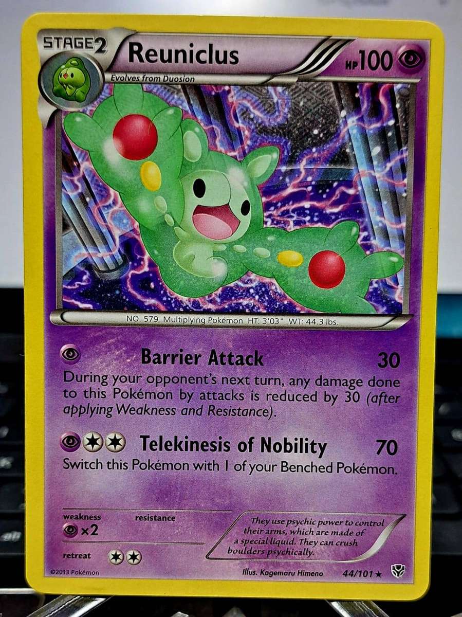 Pokemon Trading Cards -Reuniclus 44/101 - Plasma Blast - NM