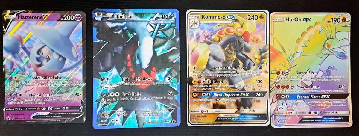 Authentic Pokemon Trading Cards 15 JUMBO Pokemon Cards - Various Condition Mod / NM