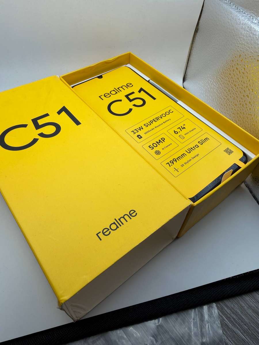 Realme C51 Dual sim - Black