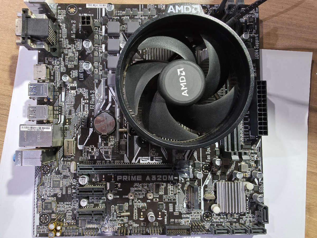 PC Box - Ryzen 5 3600, A320M, 16gb RAM, 500gb SSD, 1030 2gb