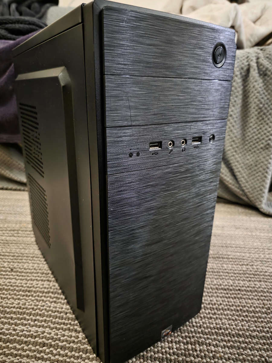 PC Box - Ryzen 5 3600, A320M, 16gb RAM, 500gb SSD, 1030 2gb