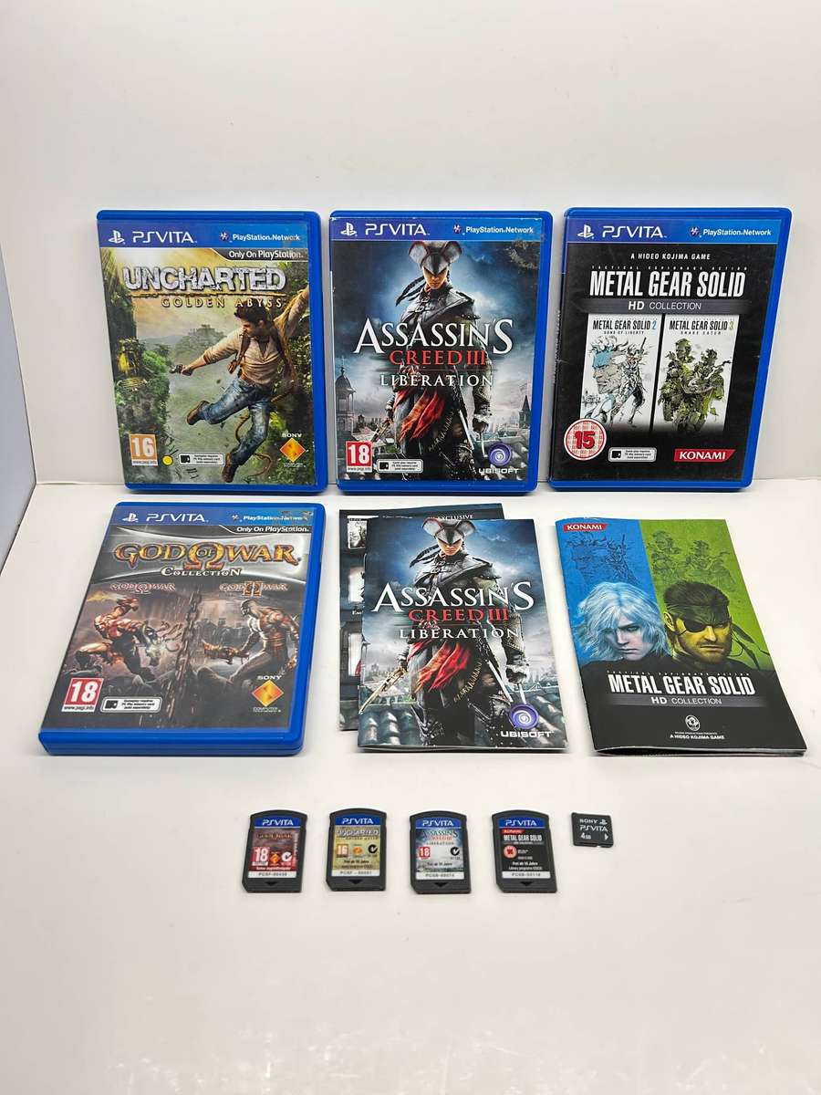 Sony PS Vita OLED 4GB & 4 Games