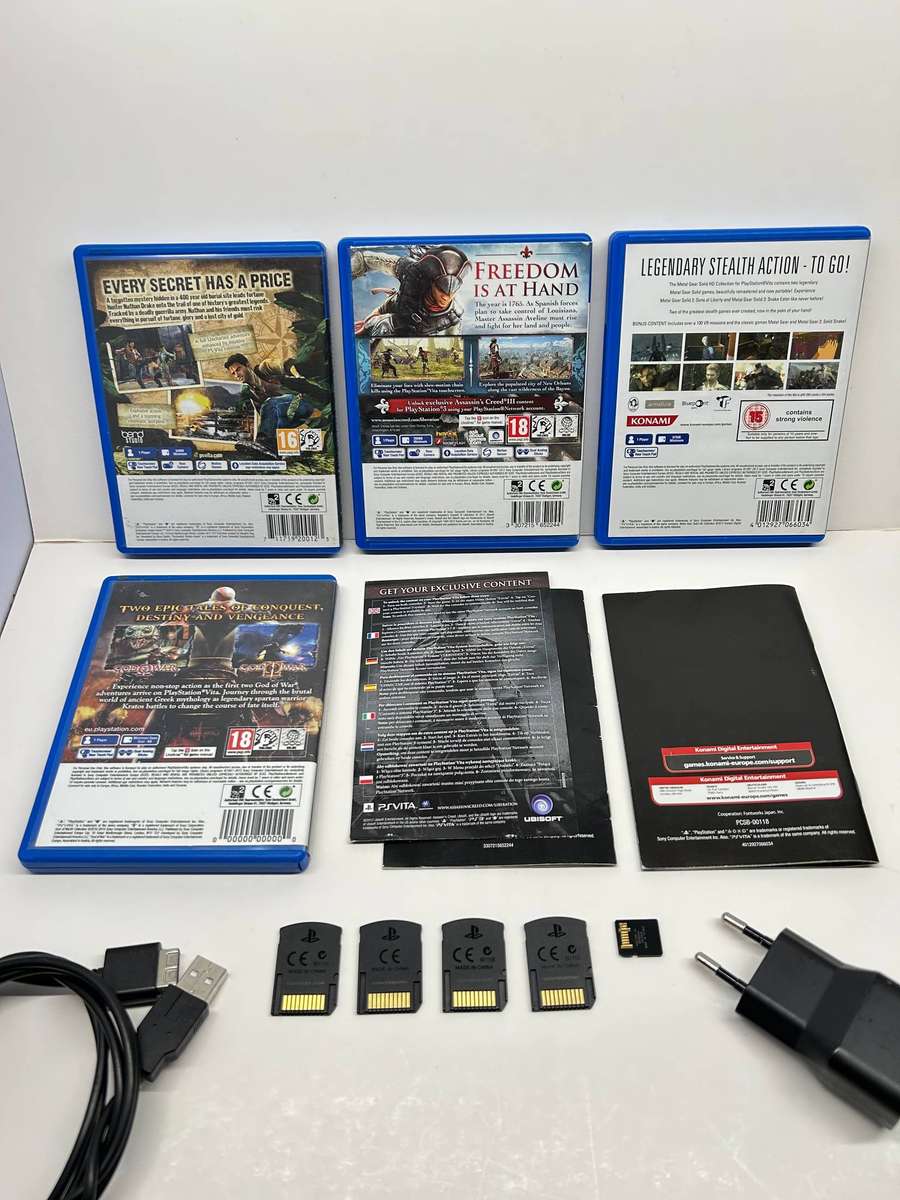 Sony PS Vita OLED 4GB & 4 Games