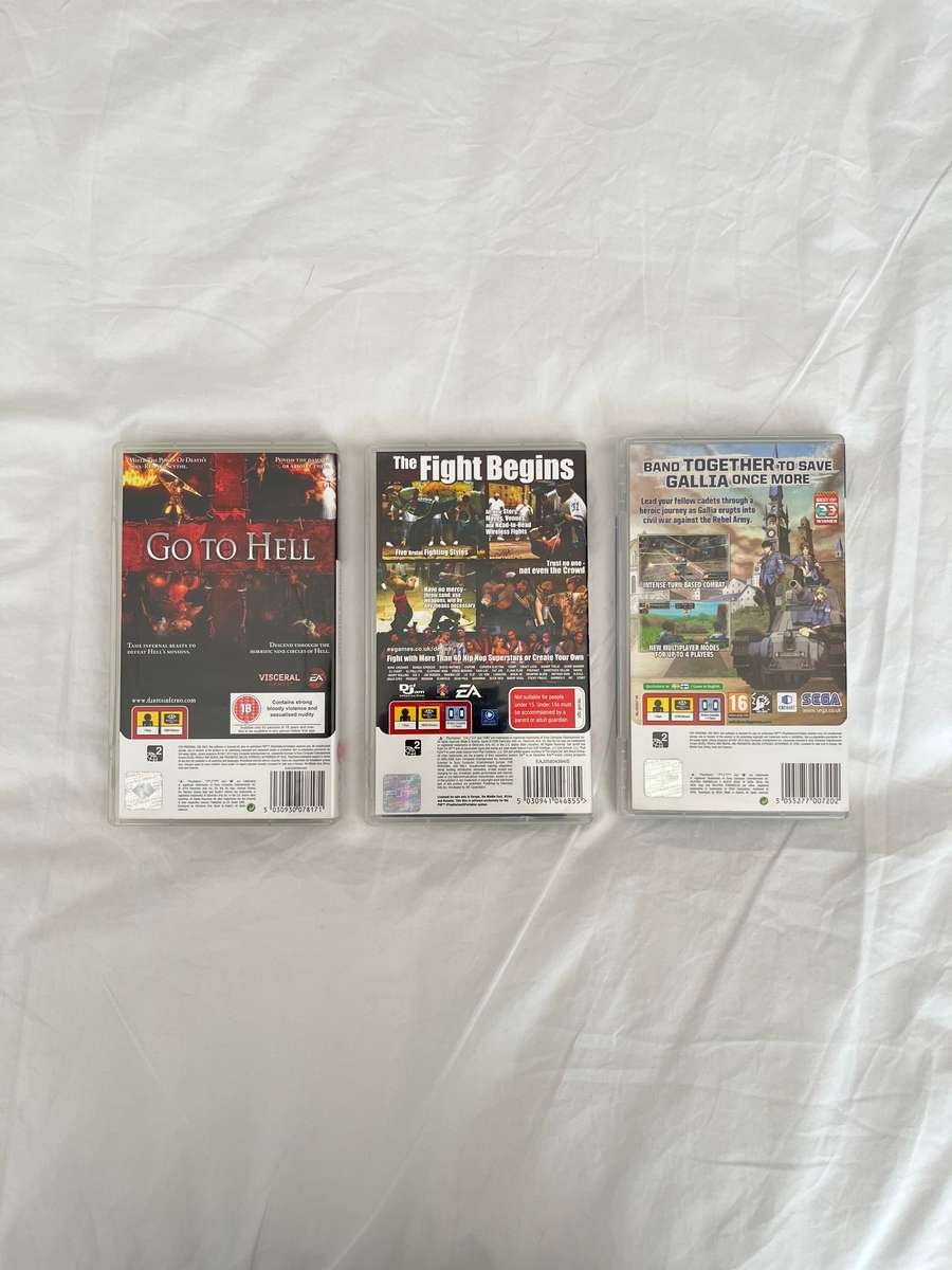 3 Rare PSP Games