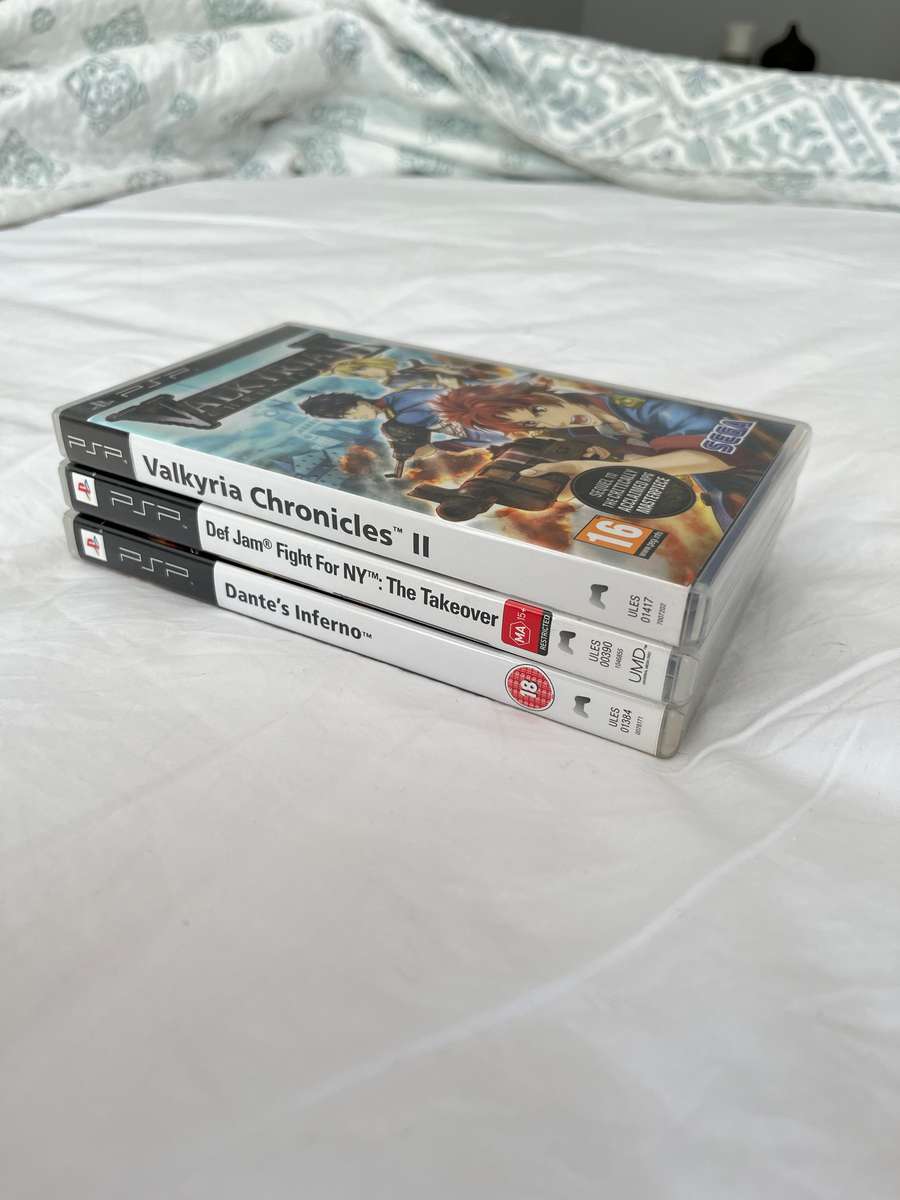 3 Rare PSP Games