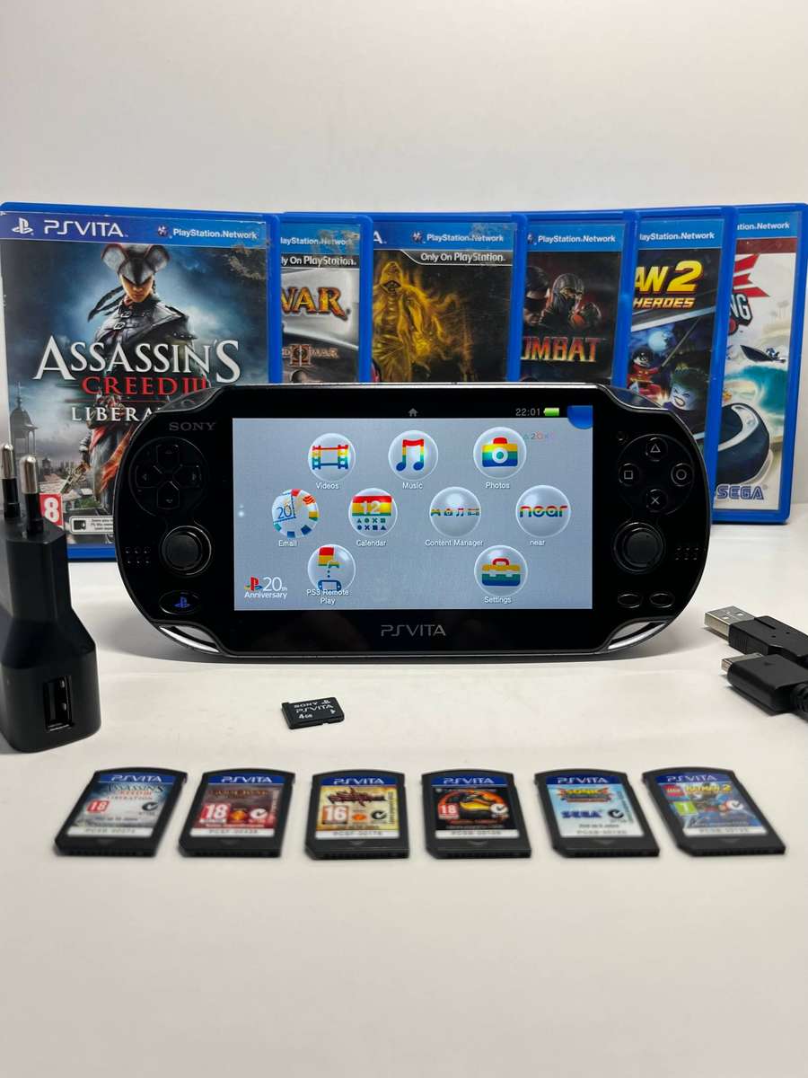 Sony PS Vita OLED 4GB & 6 Games