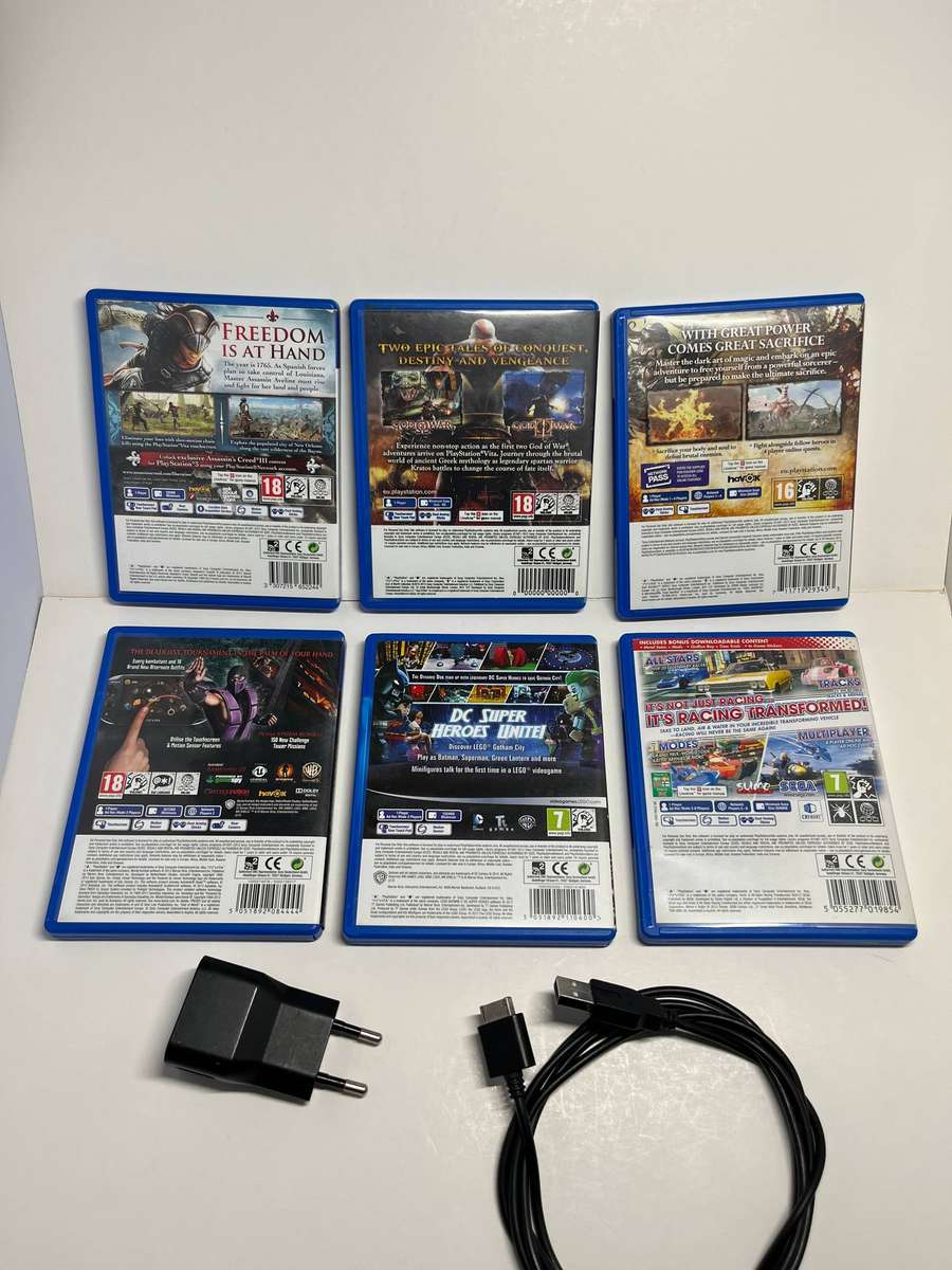 Sony PS Vita OLED 4GB & 6 Games