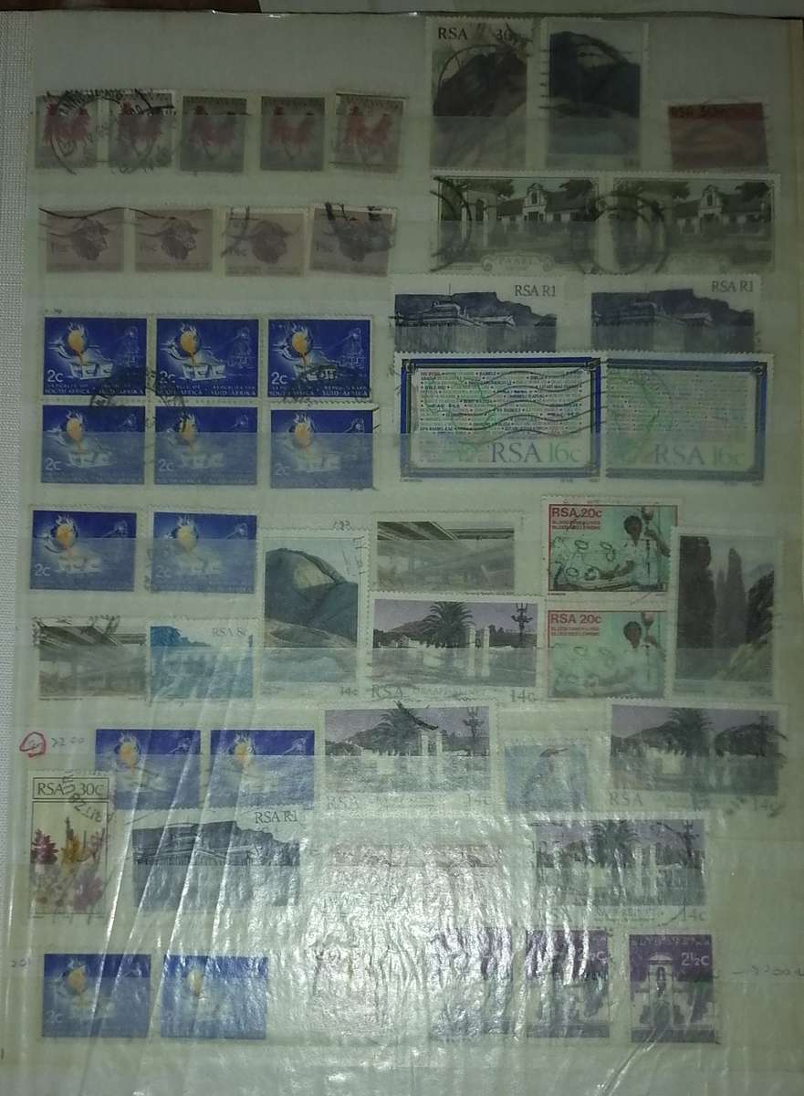 Nice thick Album South African Stamps - not al shown