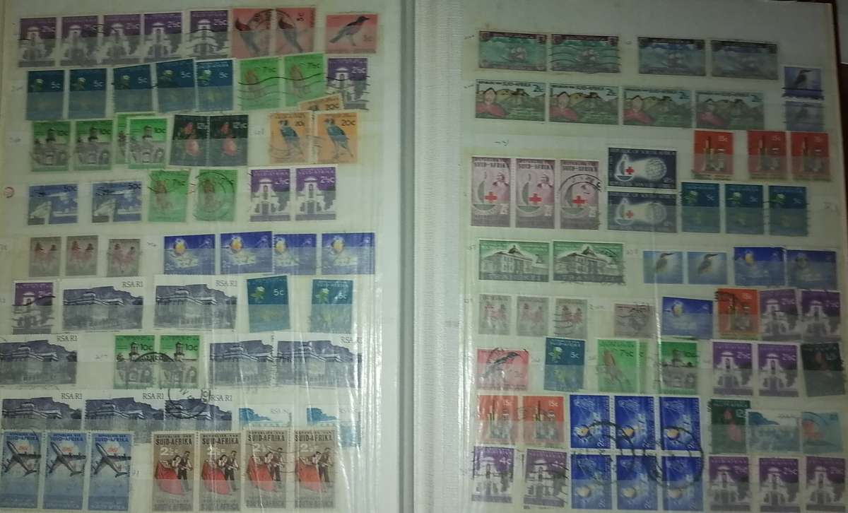 Nice thick Album South African Stamps - not al shown