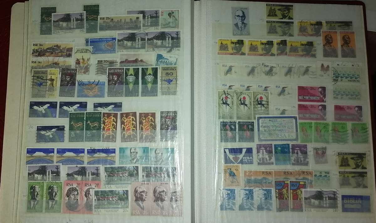 Nice thick Album South African Stamps - not al shown