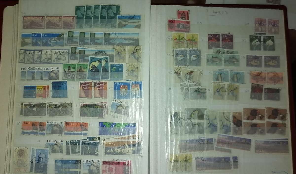 Nice thick Album South African Stamps - not al shown
