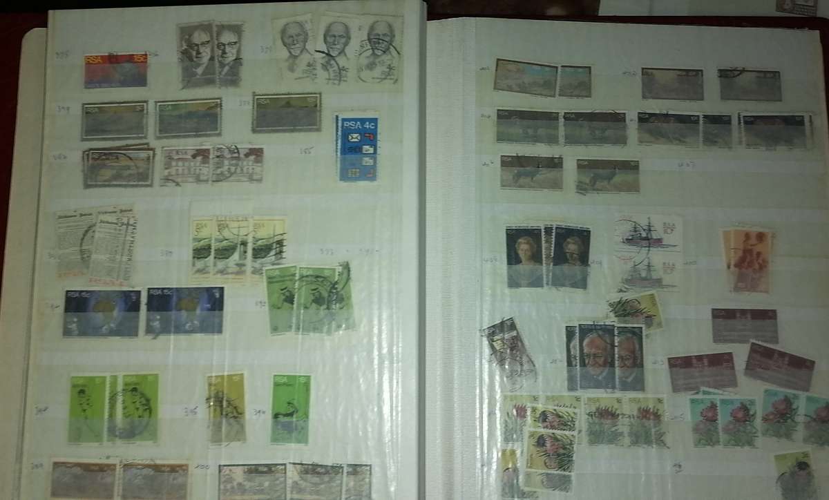 Nice thick Album South African Stamps - not al shown