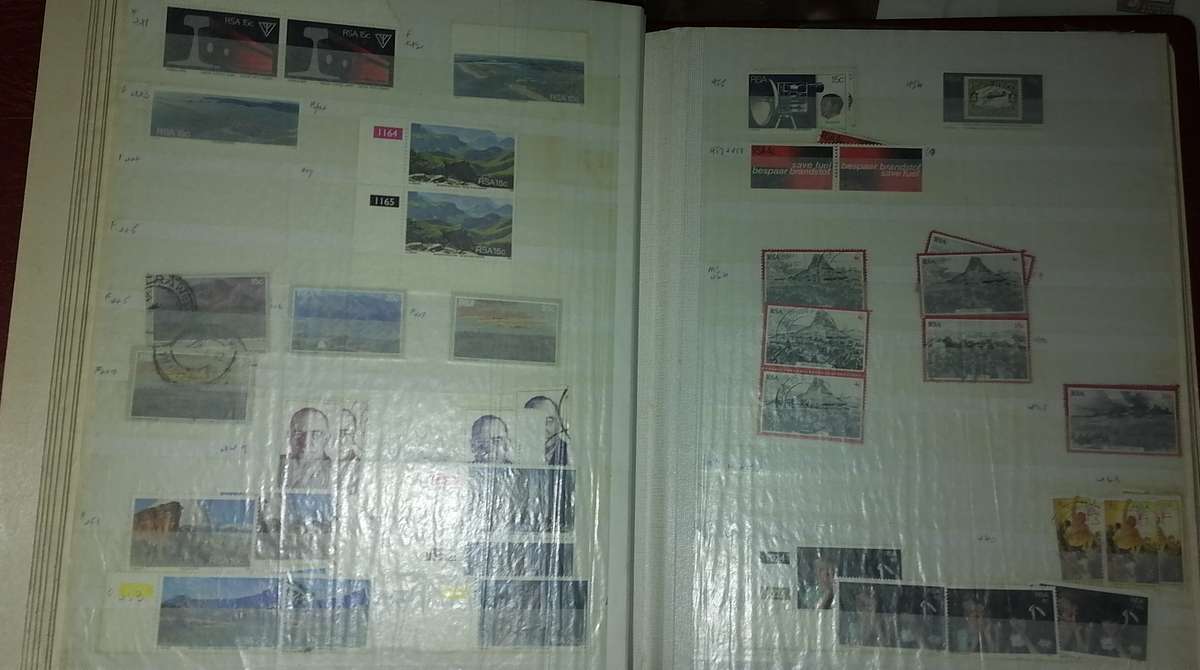 Nice thick Album South African Stamps - not al shown