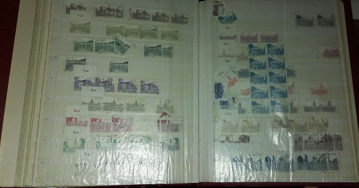 Nice thick Album South African Stamps - not al shown