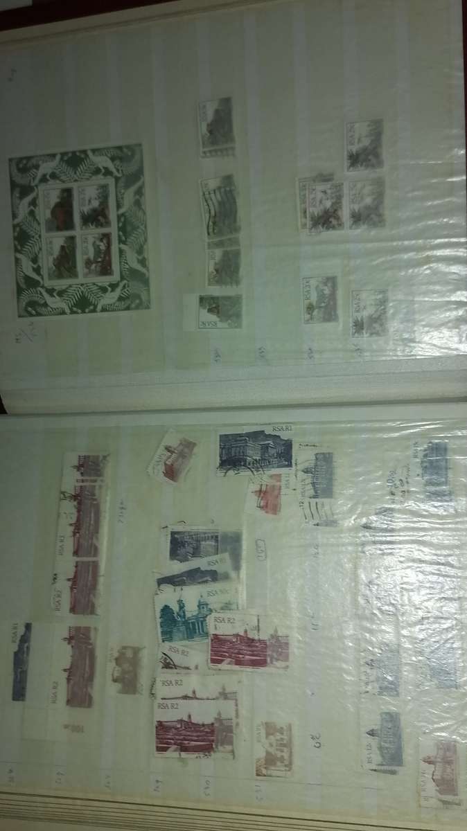 Nice thick Album South African Stamps - not al shown