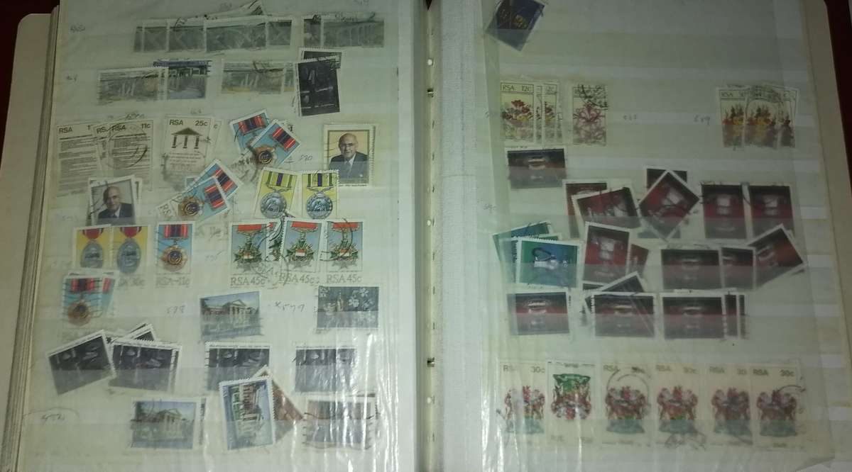 Nice thick Album South African Stamps - not al shown