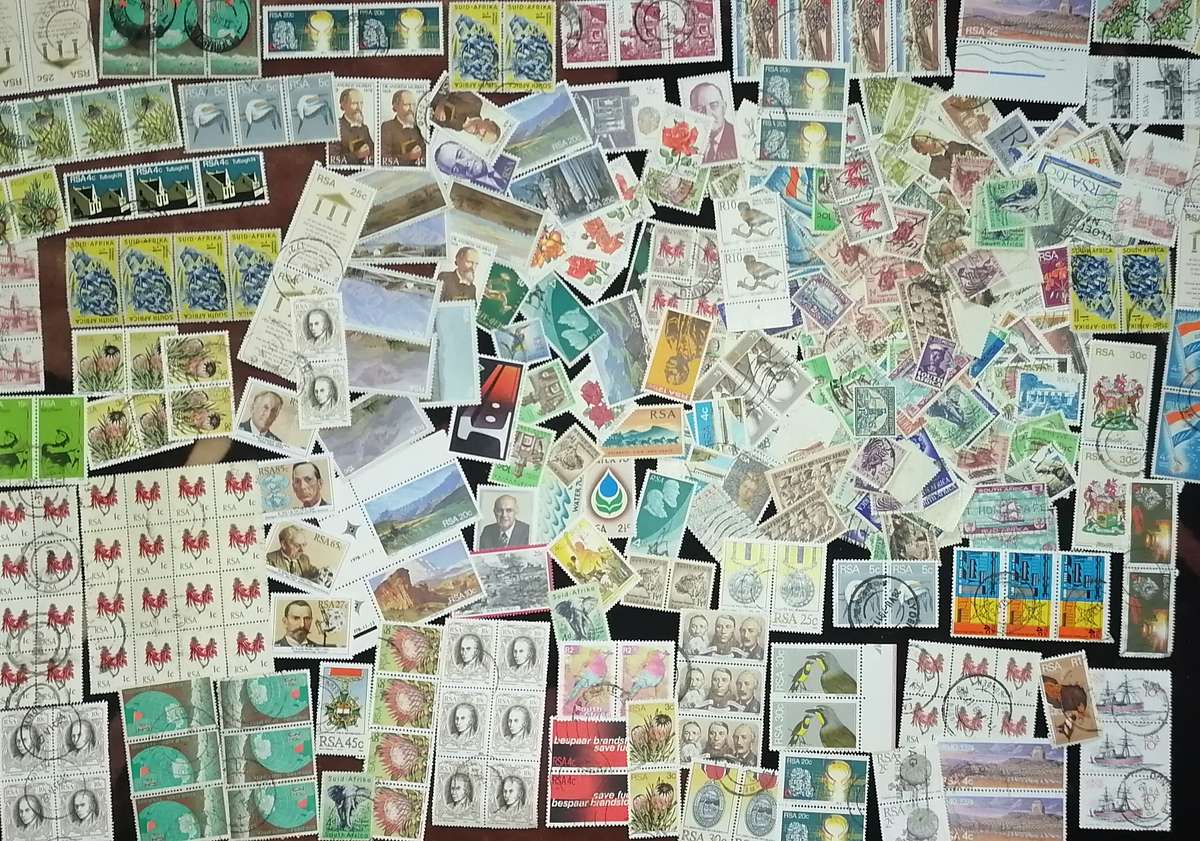 RSA stamps - Nice selection, some mint stamps noted