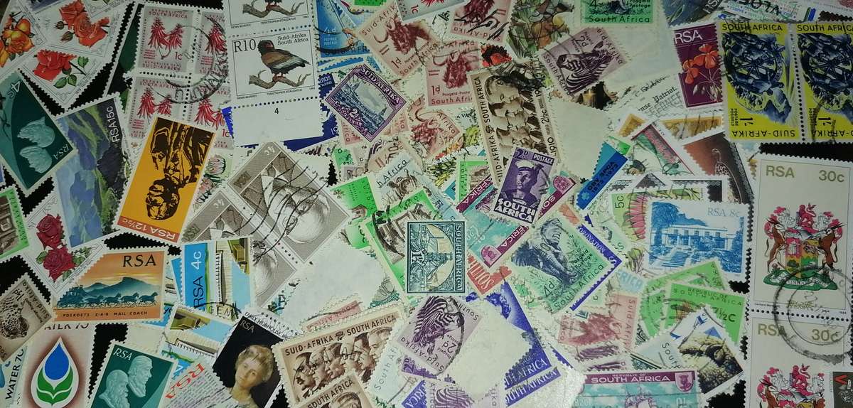 RSA stamps - Nice selection, some mint stamps noted