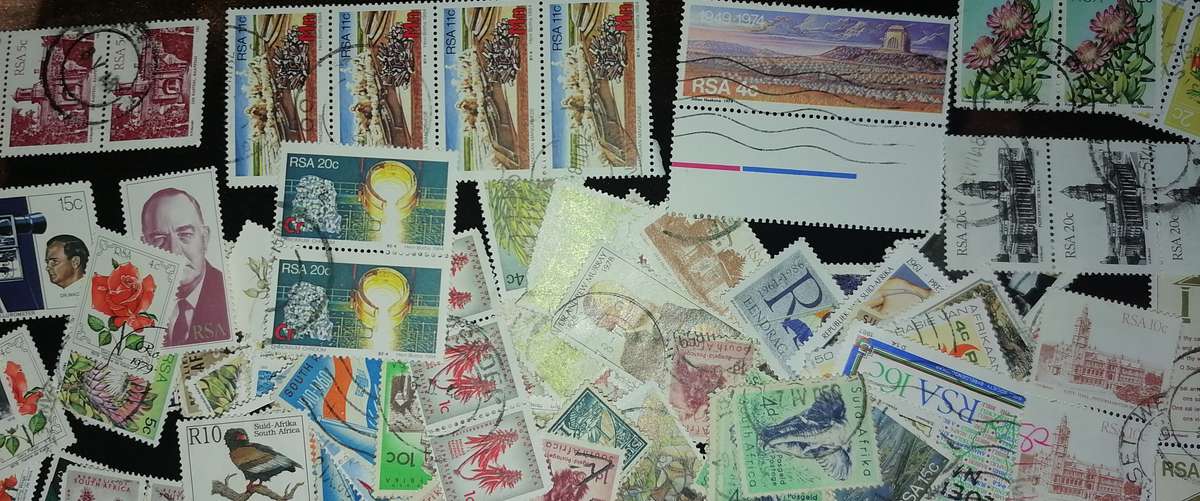 RSA stamps - Nice selection, some mint stamps noted