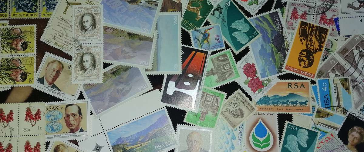 RSA stamps - Nice selection, some mint stamps noted