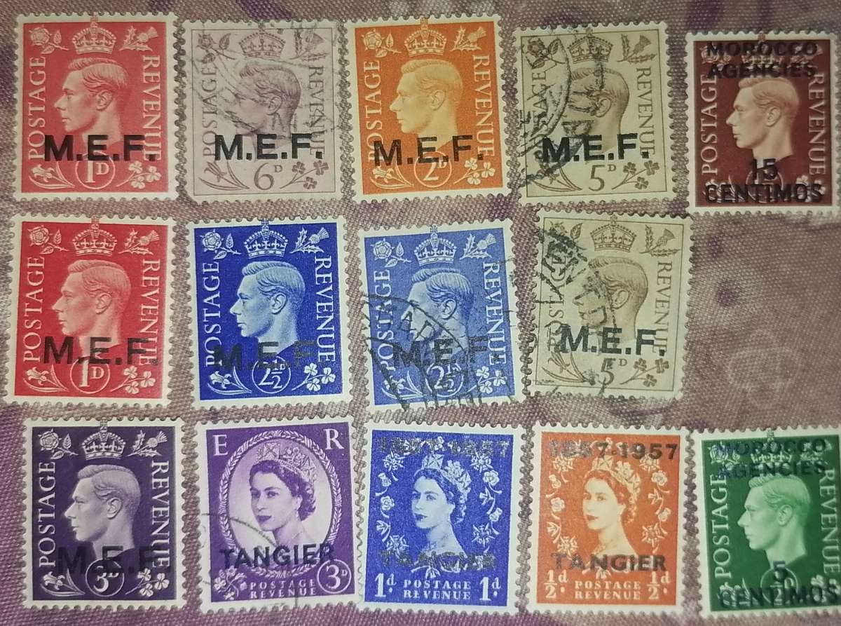 VARIOUS OVERPRINTS - GREAT BRITAIN