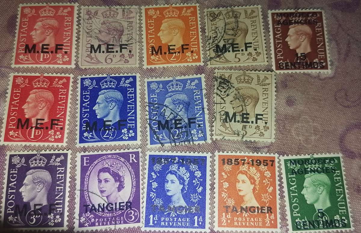 VARIOUS OVERPRINTS - GREAT BRITAIN