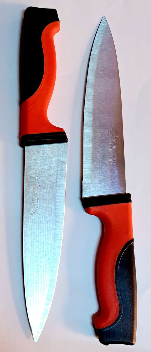 Kitchen Knife Combo - 2 x Knives for One Bid - 30cm New