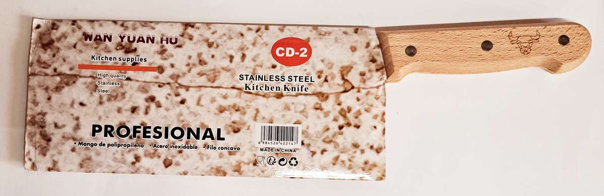 Kitchen knife 36cm Professional Stainless steel.