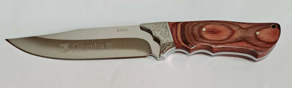 2 Columbia Hunting knives stainless steel outdoor *SA 65 & SA 66**With sheath* 28cm*