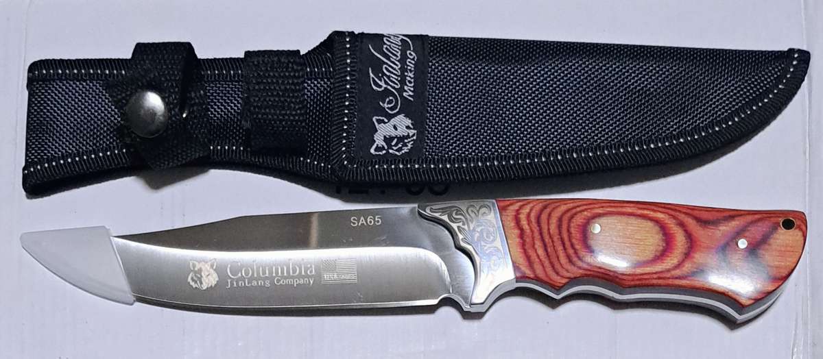 Columbia Hunting Knives Stainless Steel outdoors & Sheath 28cm "SA 65 & SA 66 "