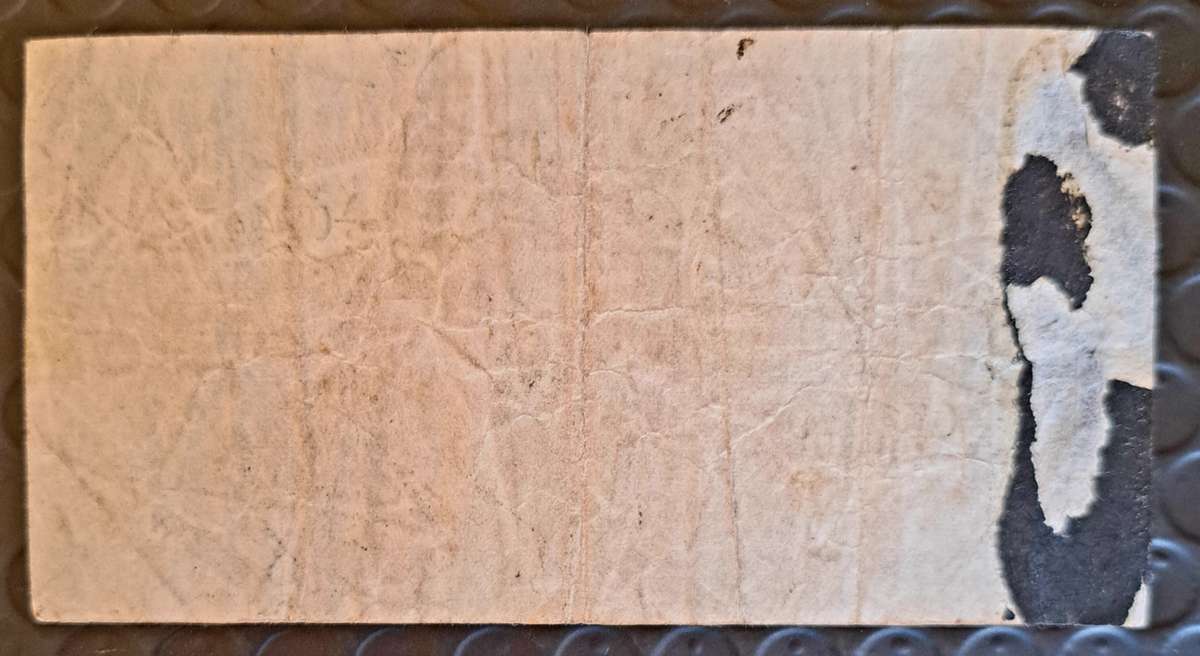 **ONE SCHILLING OF MALTA. 1/-** 1948** A2 074479. **BANK NOTE**