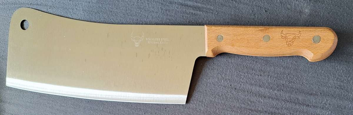 CLEAVER KNIVES SET OF 3 **NEW**
